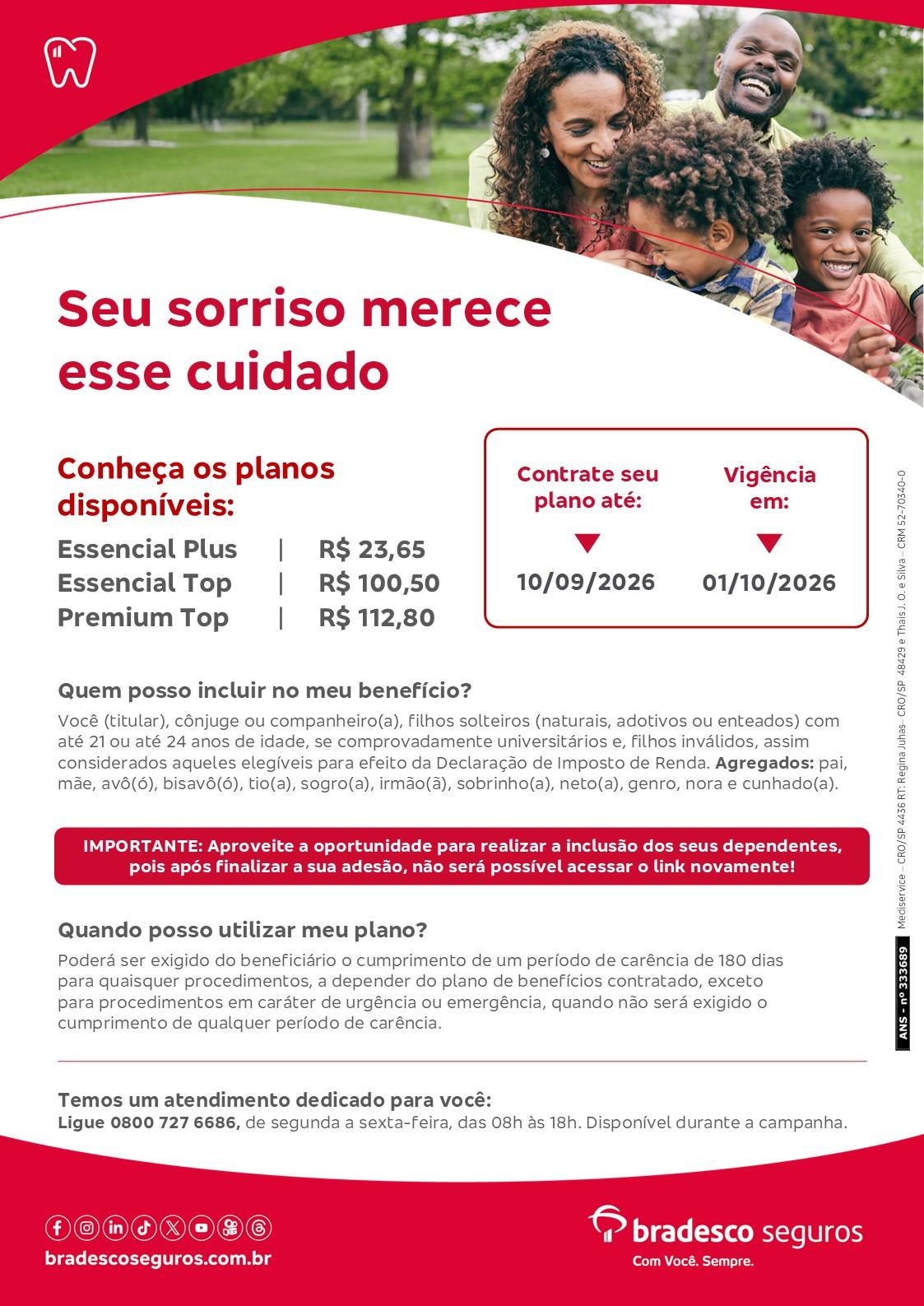 Folder da Campanha